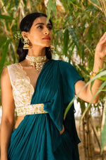 Load image into Gallery viewer, Zuri Ruffle Saree
