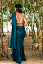 Load image into Gallery viewer, Zuri Ruffle Saree
