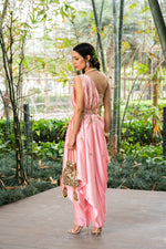 Load image into Gallery viewer, Saanjh Drape Saree Set
