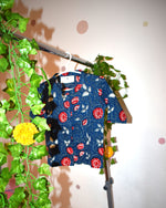 Load image into Gallery viewer, White - Unisex floral tops for new born babies
