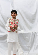 Load image into Gallery viewer, Begonia Boys Set of 3 - Kurta Payjama and Jacket
