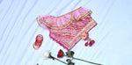 Load image into Gallery viewer, Off shoulder girls pink lehenga
