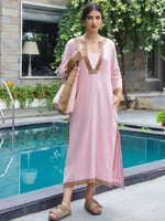 Load image into Gallery viewer, Resort Pink Maxi Dress
