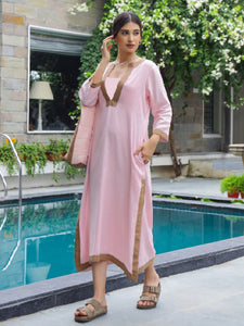 Resort Pink Maxi Dress