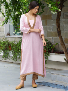 Resort Pink Kurta-Pant Set