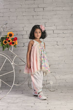 Load image into Gallery viewer, Tropical print gathered kurta and salwar set
