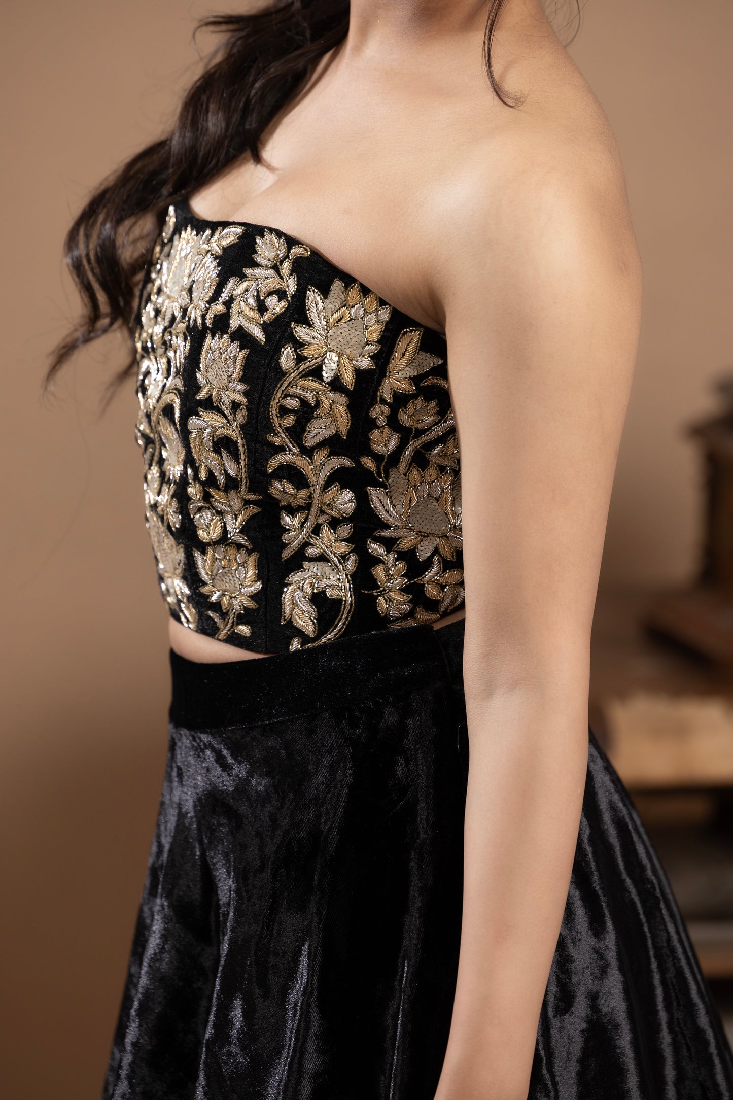 Rivaaj Velvet Lehenga