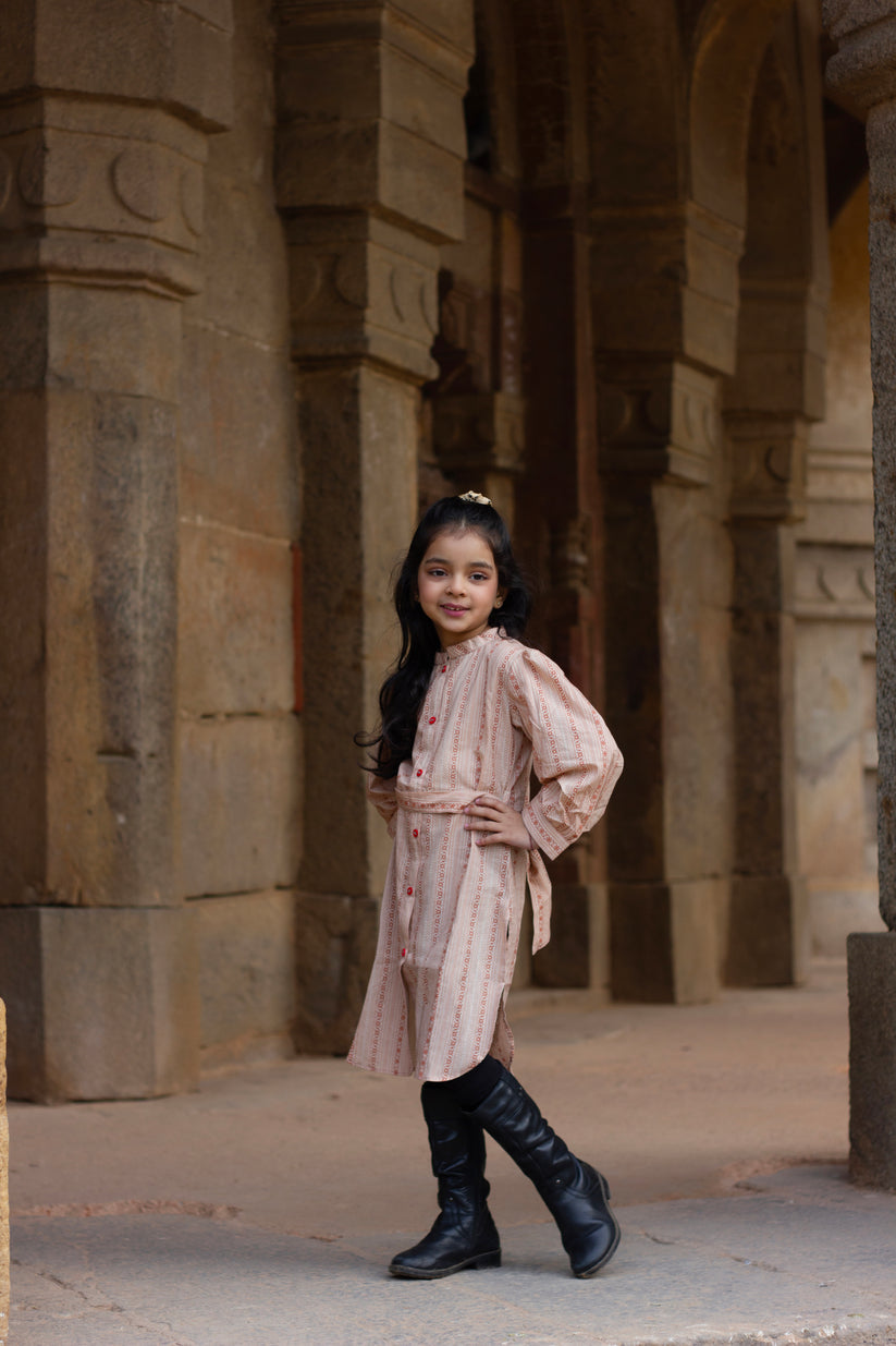 Virsa- Girls shirt dress