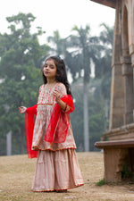 Load image into Gallery viewer, Virsa- Girls sharara kurta set
