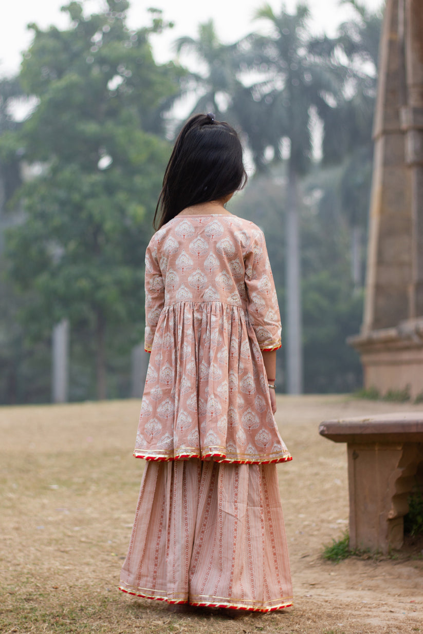 Virsa- Girls sharara kurta set