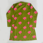 Load image into Gallery viewer, Lotus Blooms Ethnic Kurta Payjama for Boys - Green
