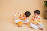 Load image into Gallery viewer, Lotus Blooms Ethnic Kurta Payjama for Boys - Yellow
