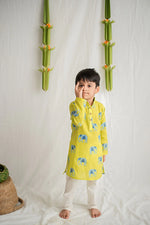 Load image into Gallery viewer, Rupa - The Elephant Kurta Payjama for Boys
