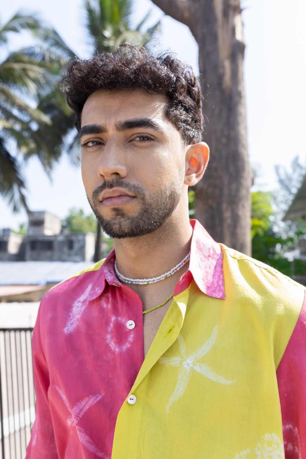 TWO-TONE RESORT SHIRT