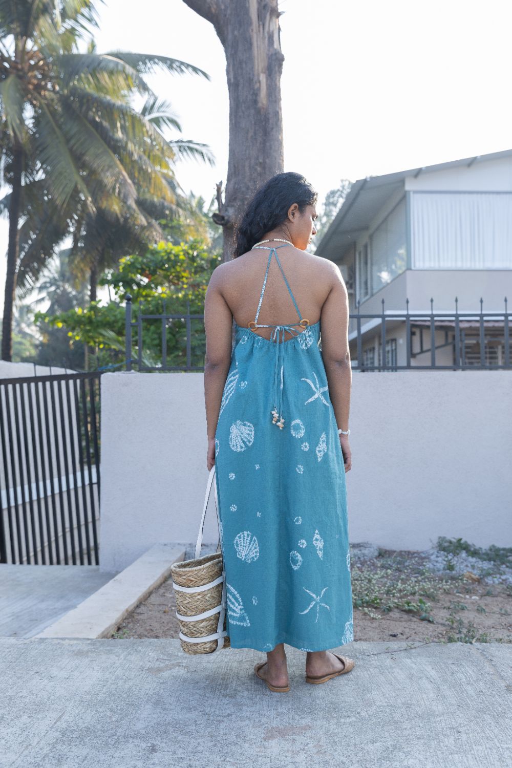 HAWAII HALTER NECK DRESS