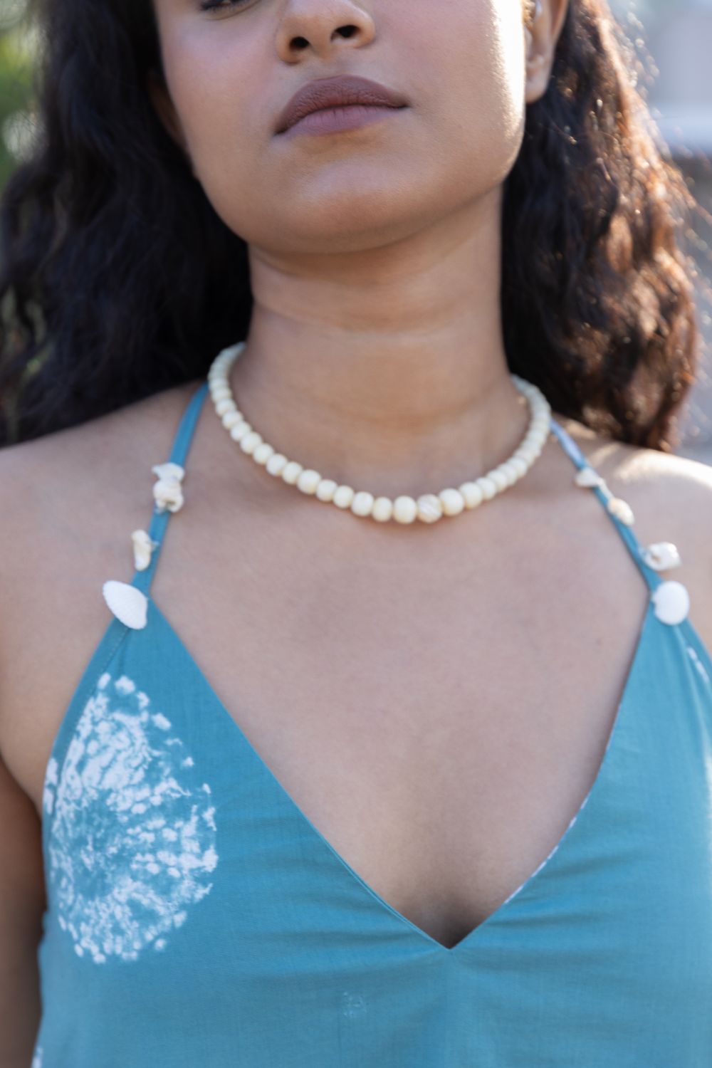 HAWAII HALTER NECK DRESS