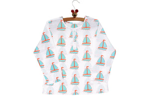 The Explorer Sailboat Night Dress