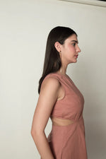 Load image into Gallery viewer, Sleeveless Cut-Out Dress
