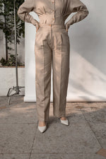 Load image into Gallery viewer, Tailored Pleated Pants
