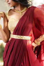 Load image into Gallery viewer, LARA SAREE SET
