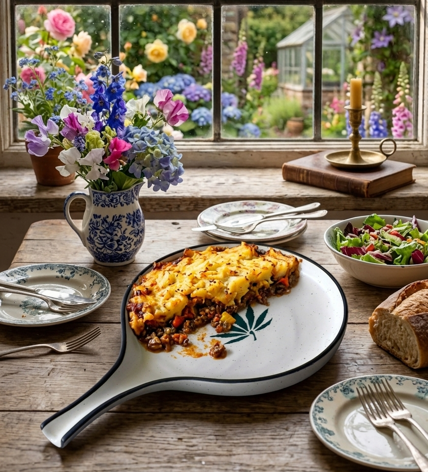 Palm Leaf Serving Platter