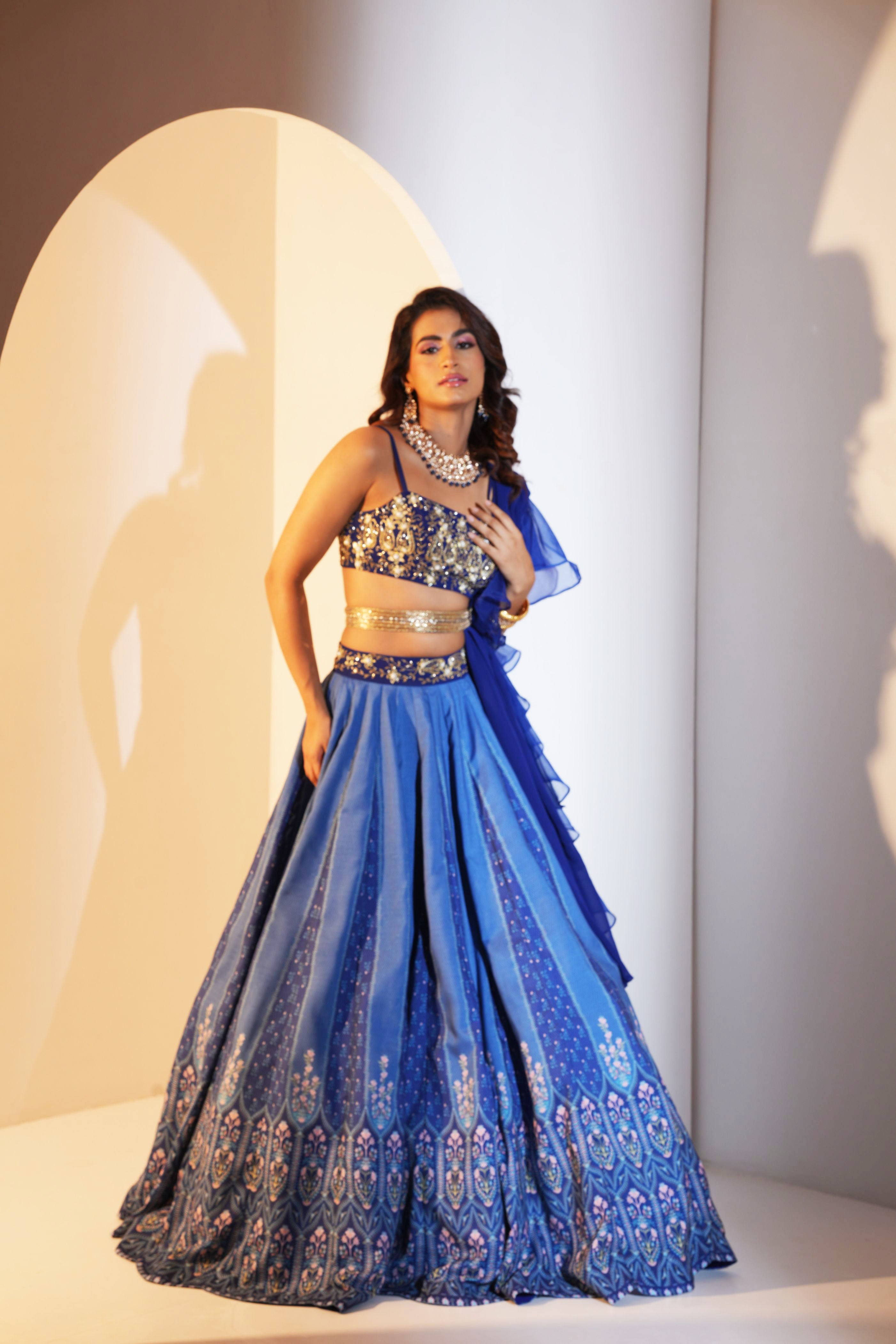 TRISHA LEHENGA SET