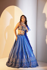 Load image into Gallery viewer, TRISHA LEHENGA SET
