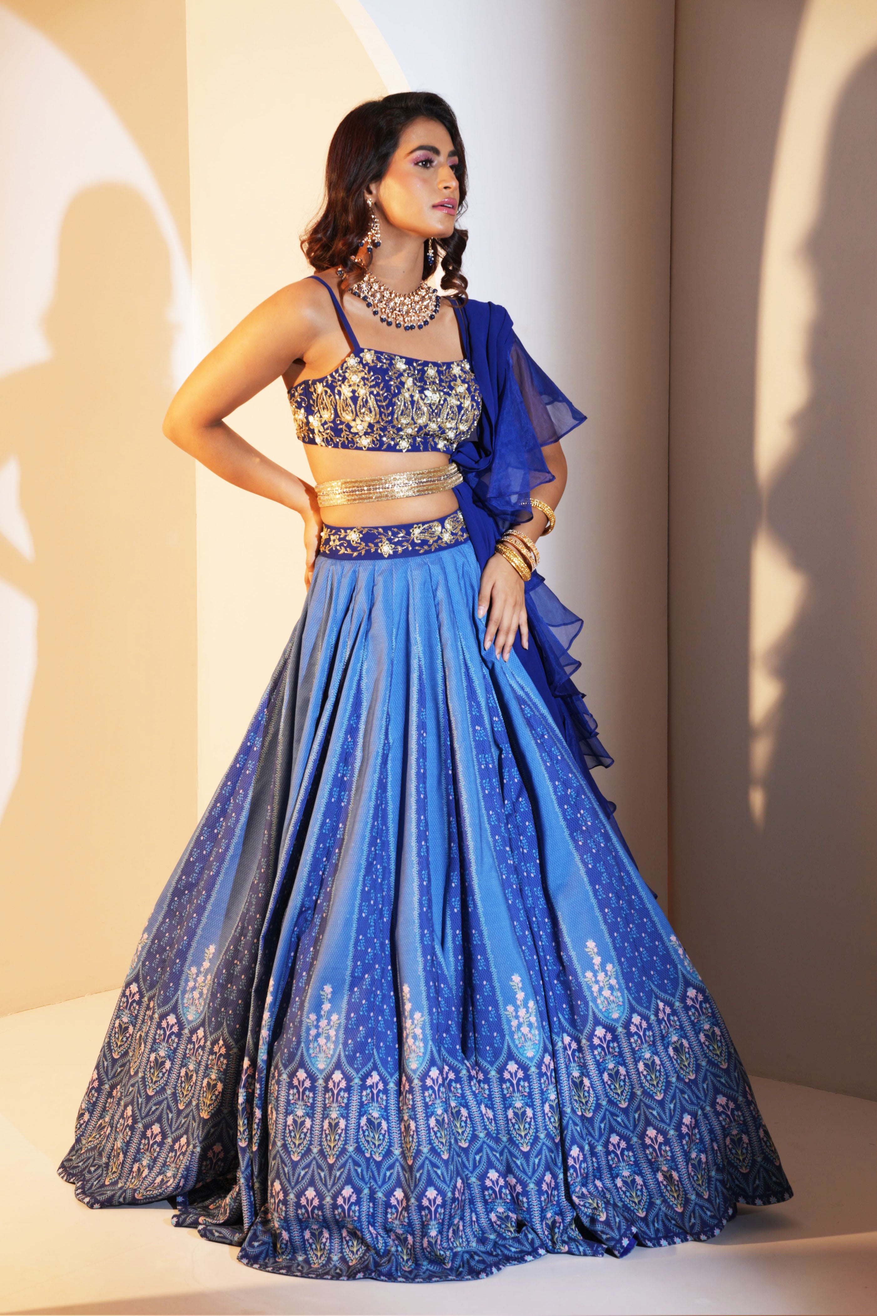 TRISHA LEHENGA SET