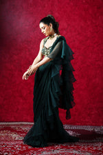 Load image into Gallery viewer, LARA RUFFLE SAREE
