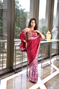 Maan Saree Set