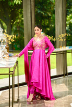 Load image into Gallery viewer, Mahi  Anarkali Set
