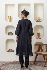 BLACK ANARKALI SET