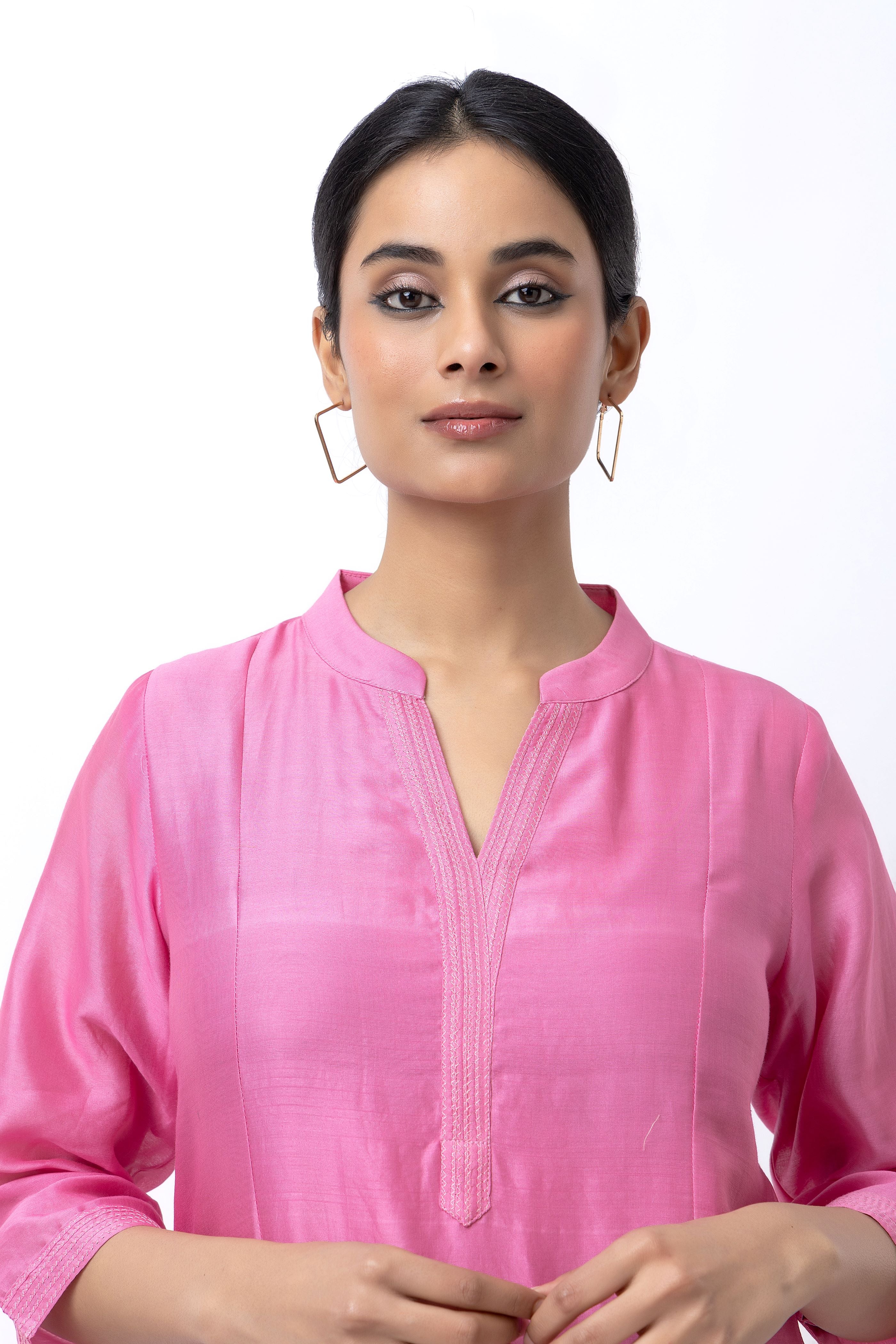 PINK DHOTI SET