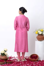 Load image into Gallery viewer, PINK DHOTI SET
