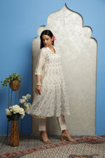 Load image into Gallery viewer, EMBROIDERED ANARKALI SET
