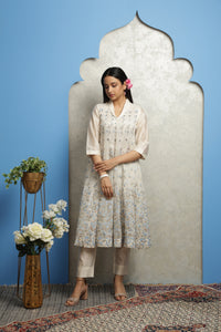 EMBROIDERED ANARKALI SET