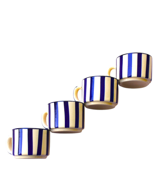 Blue Ceramic Espresso Cups