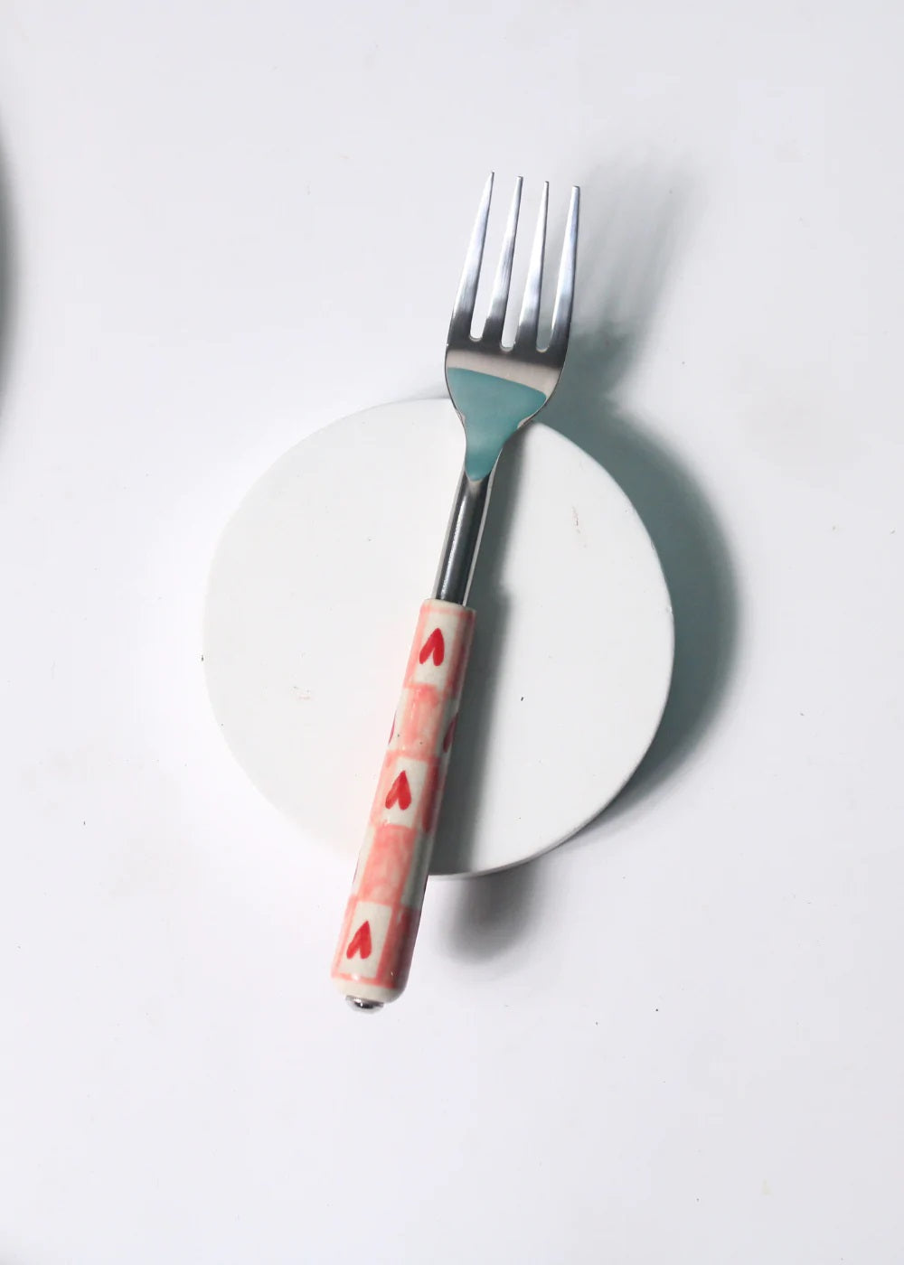 Chequered Heart - Fork/Spoon/Knife