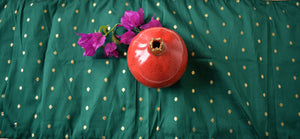 Green Festive Table Runner