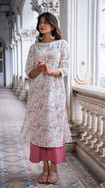 Load image into Gallery viewer, AALIA LINEN KURTA
