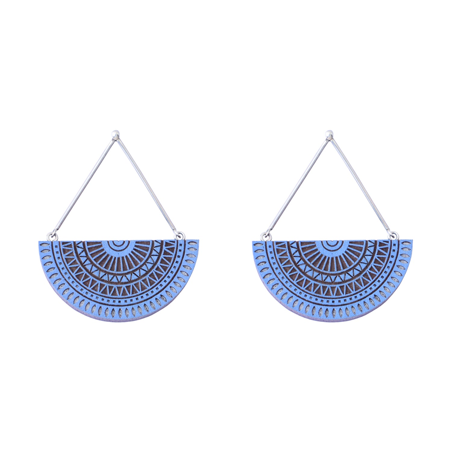 CHANDRATITHI INDIGO EARRINGS