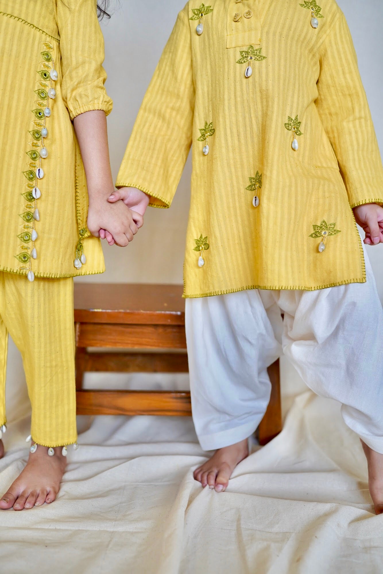 Sunset jasmin Dhoti Kurta