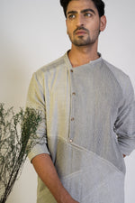 Load image into Gallery viewer, STONE GREY KURTA
