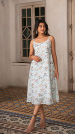 Load image into Gallery viewer, AMBER PREMIUM LINEN DRESS
