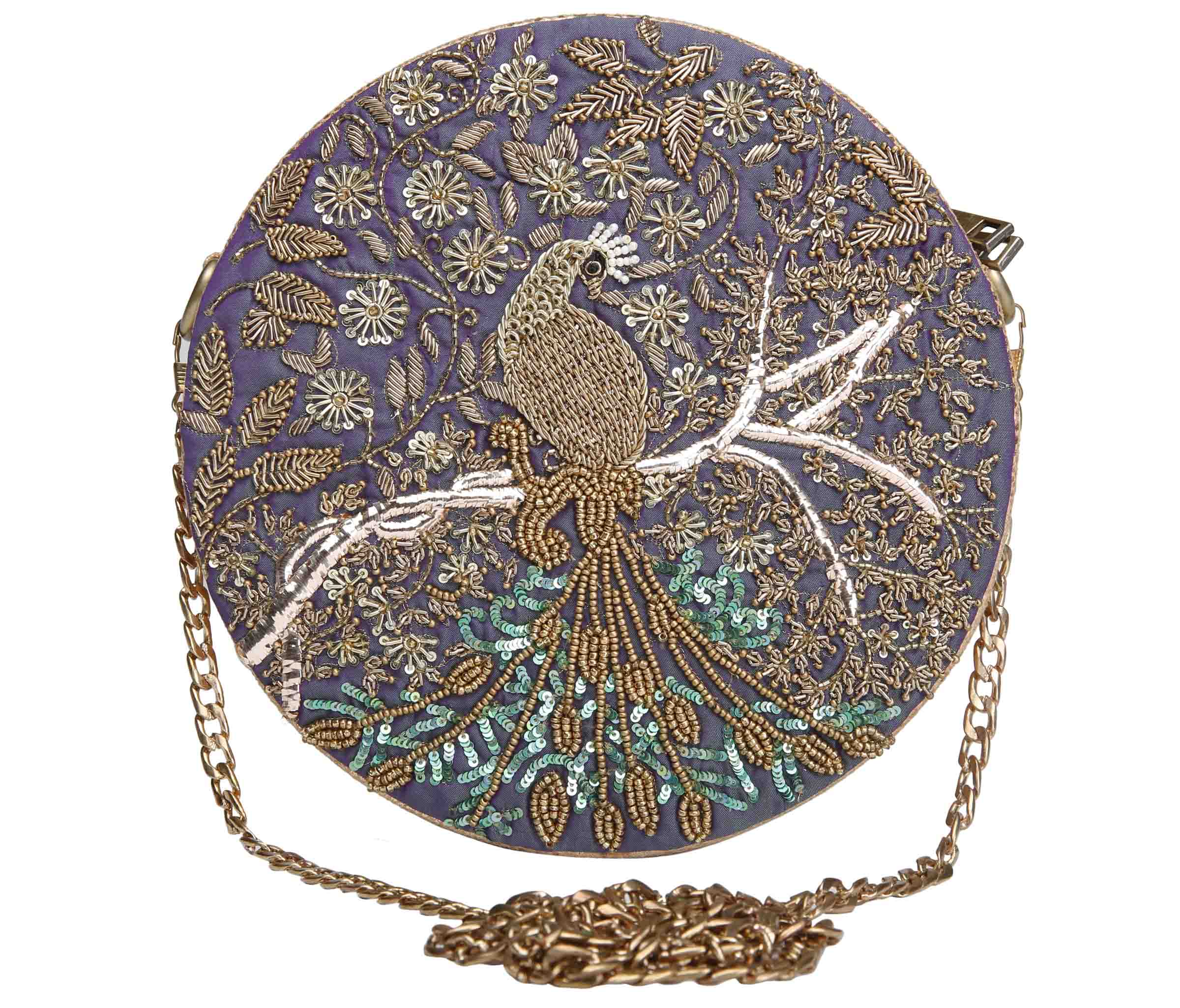 Peacock ornate sling