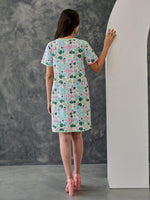 Load image into Gallery viewer, Pastel Floral Short Dress
