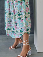 Load image into Gallery viewer, Pastel Floral Maxi Dress
