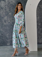 Load image into Gallery viewer, Pastel Floral Maxi Dress
