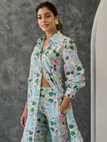 Load image into Gallery viewer, Pastel Floral Kurta- Straight Fit Pant
