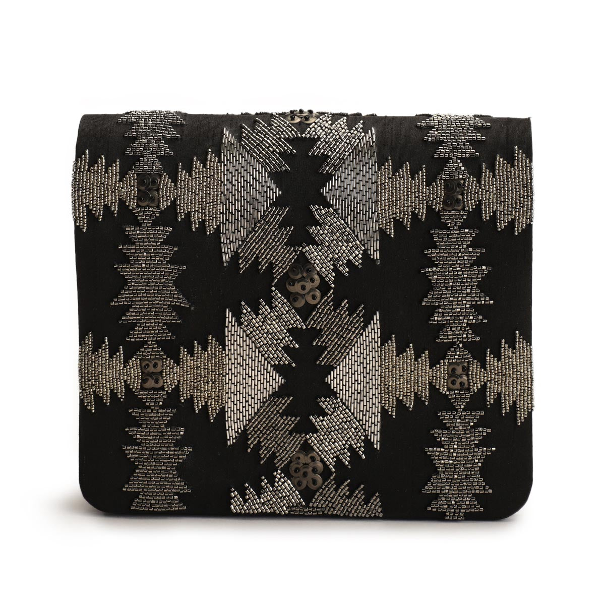 ZigZag black clutch